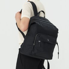 HAZZYS 生活防水 經典男女通用尼龍後揹包