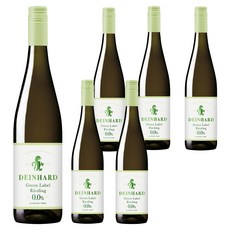 DEINHARD 丹赫 麗絲玲無酒精白葡萄酒風味飲, 6個, 750ml