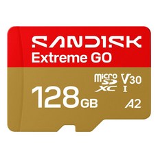 SanDisk 晟碟 Extreme GO microSD 記憶卡 SDSQXGN-128G-GN6MN, 1個, 128GB