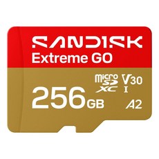 SanDisk 晟碟 Extreme GO microSD 記憶卡 SDSQXGN-256G-GN6MN, 1個, 256GB