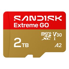 SanDisk 晟碟 Extreme GO microSD 記憶卡 SDSQXGN-2T00-GN6MN, 1個, 2TB