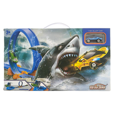 PLAYFUL TOYS 頑玩具 鯊魚軌道車組, 混和顏色, 1套