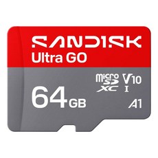 SanDisk 晟碟 Ultra GO microSD 記憶卡 SDSQUGN-064G-GN6MN, 1個, 64GB