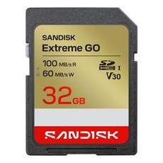 SanDisk 晟碟 Extreme GO SD UHS-I 記憶卡 SDSDXGN-032G-GNCIN, 1個, 32GB