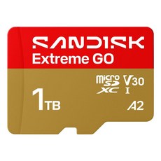 SanDisk 晟碟 Extreme GO microSD 記憶卡 SDSQXGN-1T00-GN6MN, 1個, 1TB