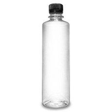 대경페트 각일자 검정캡 생수 패트병 28파이, 172개, 500ml