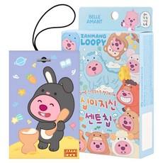 BELLE AMANT Zanmang Loopy十二生肖香氛片車用香氛袋 兔子, 1個, 花香