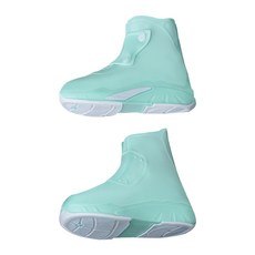 Morivio 加厚防滑雨鞋套 L(26cm), 綠色, 1套
