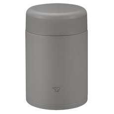 ZOJIRUSHI 象印 不鏽鋼一體式杯蓋真空燜燒杯SW-KA52H, 原野灰, 1個, 520ml