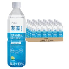 波蜜 元氣海礦補給飲, 24個, 600ml