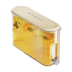 UFORU 夾縫冷水壺, 奶油白, 1個, 4L