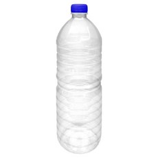 大慶PET 水瓶 PET容器 圓形 1.5L + 藍色蓋 30mm 套裝, 140套