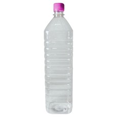 대경페트 물병 페트용기 사각 1.5L + 분홍캡 28mm 세트, 126세트
