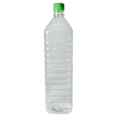 대경페트 물병 페트용기 사각 1.5L + 녹색캡 28mm 세트, 126세트