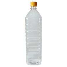 대경페트 물병 페트용기 사각 1.5L + 갈색캡 28mm 세트, 126세트