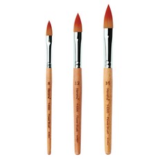 Herend 鋒利迷你水彩筆3件套組 Y-8300, 1套, 8號, 12號, 16號