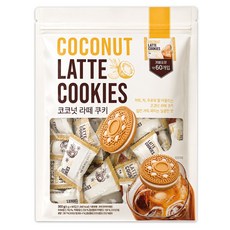 코코넛 라떼 쿠키 60p, 300g, 1개