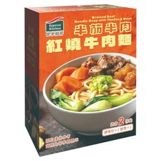 Express Kitchen 快享廚房 紅燒半筋半肉牛肉麵, 1020g, 1個