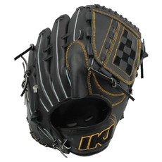 IKJ 投手手套 右投用 CR AP-53(BLACK)26, 黑色, 1個