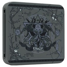 GEEKSHARE Joytron Nintendo Switch 2 12合1 遊戲卡收納盒 克蘇魯, 黑色, 1個, G-NS-CC-BA-CHL