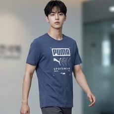 PUMA 男士寬版T恤