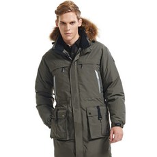 MARK Apparel 高級浣熊毛Wellon長版派克大衣 MK-4031