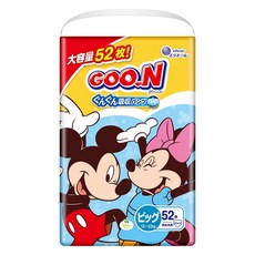 GOO.N 大王 日本境內版拉拉褲 迪士尼版 12~22kg, 52片, XL