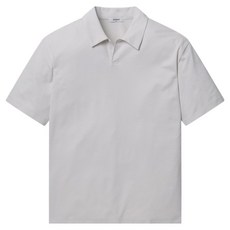 POLHAM 男士變形華夫格短袖Polo衫