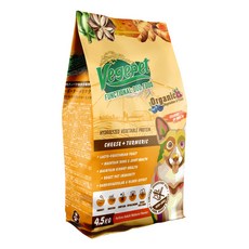 VegePet 維吉 機能性狗食 HVP + 起司 + 薑黃 成犬/熟齡犬/素食狗飼料, 4.5kg, 1個