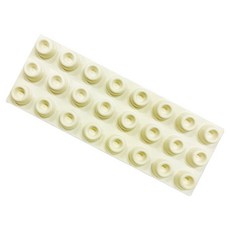 Bumpon 3M 圓柱形防滑貼 SJ5009 24入, 單一顏色, 1個