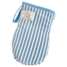 THE ZAKKA 北歐條紋廚房手套 FREE, 天空藍, 1個