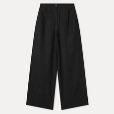 MIXXO 女款基本款鬆緊帶寬版西裝褲