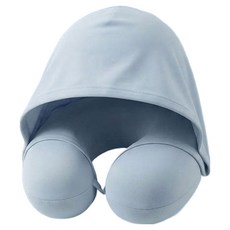 Yeeun Homesys 2in1 頸枕睡眠眼罩連帽頭枕, 單一顏色
