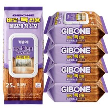 기본에 바로톡 특대형 전용 120 물걸레 청소포 25p, 5개 5개