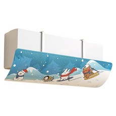 Aura 掛式空調擋風板 冬季滑雪, 1個, SY6435-XD