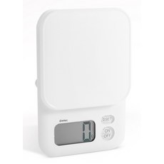 드레텍 주방 전자저울, 화이트, KS-605, 1kg