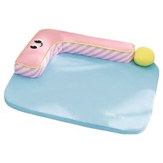 Pick&Pet 寵物L型軟墊床 夏季寵物屋墊, 玫瑰粉, 1個