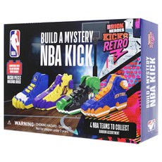 NBA HP25056 Retro系列驚喜盒 球隊積木鞋 款式隨機, 1個