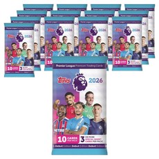 topps 英超聯賽 2026 首發版, 混合顏色, 14個