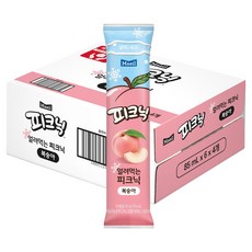 피크닉 얼려먹는 피크닉 복숭아, 24개, 85ml