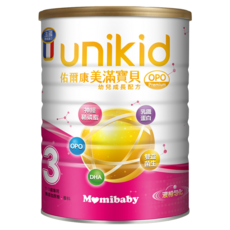 unikid 佑爾康 美滿寶貝幼兒成長配方 OPO Premium 3號奶粉 1~3歲, 850g, 1個