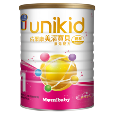 unikid 佑爾康 美滿寶貝嬰兒配方 親和 Premium 1號奶粉 0~12個月, 850g, 1個