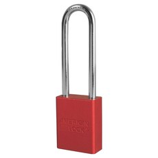 Master Lock American Lock 安全鎖 A1107RED C1681343, 1個