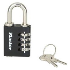 Master Lock 號碼鎖 7641EURDBLK C1681981, 1個