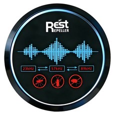 Aura 智能超音波驅鼠器 黑色, 90g, 1個