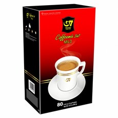 G7 香醇三合一即溶咖啡 TG052, 12g, 1套, 80個裝