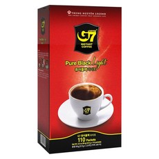 G7 純咖啡輕量包 TG051, 0.9g, 1套, 110個裝