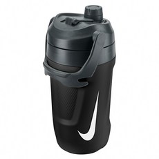 NIKE 耐吉 FUEL JUG 大口徑霸水壺 64oz N101379803164, 黑色, 1個, 1.89L