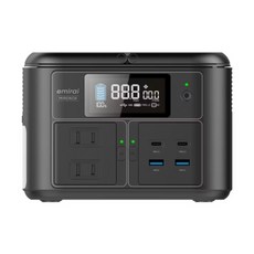 emirai MIRENEX 儲能小瓦力PRO 60000mah, 黑色, NEX430