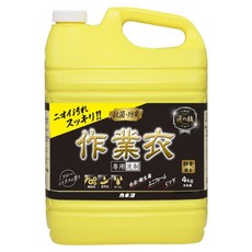 Kaneyo 工作服專用液體洗衣精, 4kg, 1個